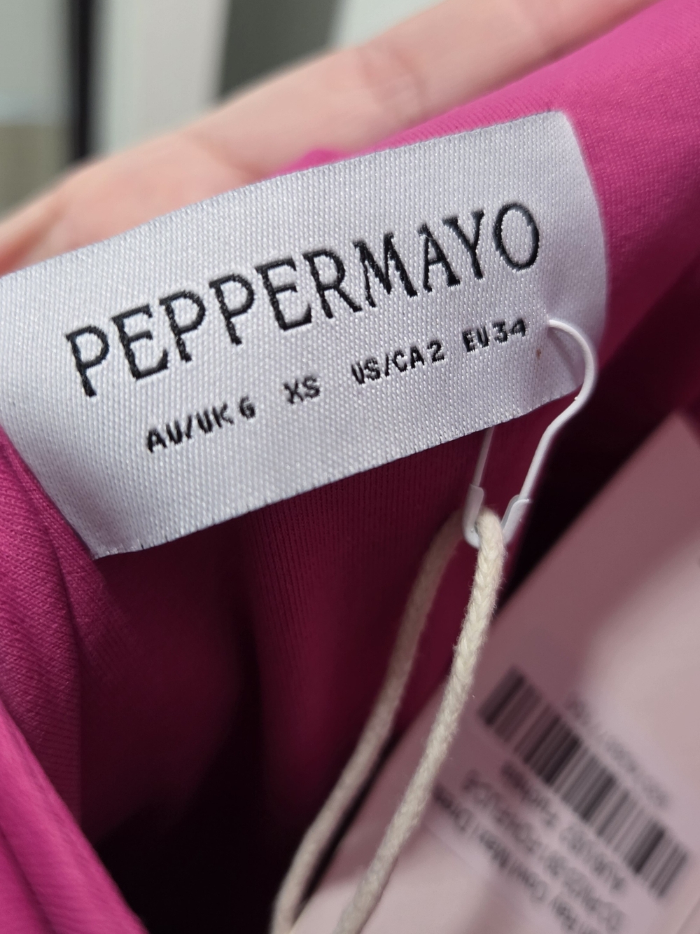 Peppermayo Fuchsia Rowan Ray Cowl Maxi Dress - Picture 5 of 5